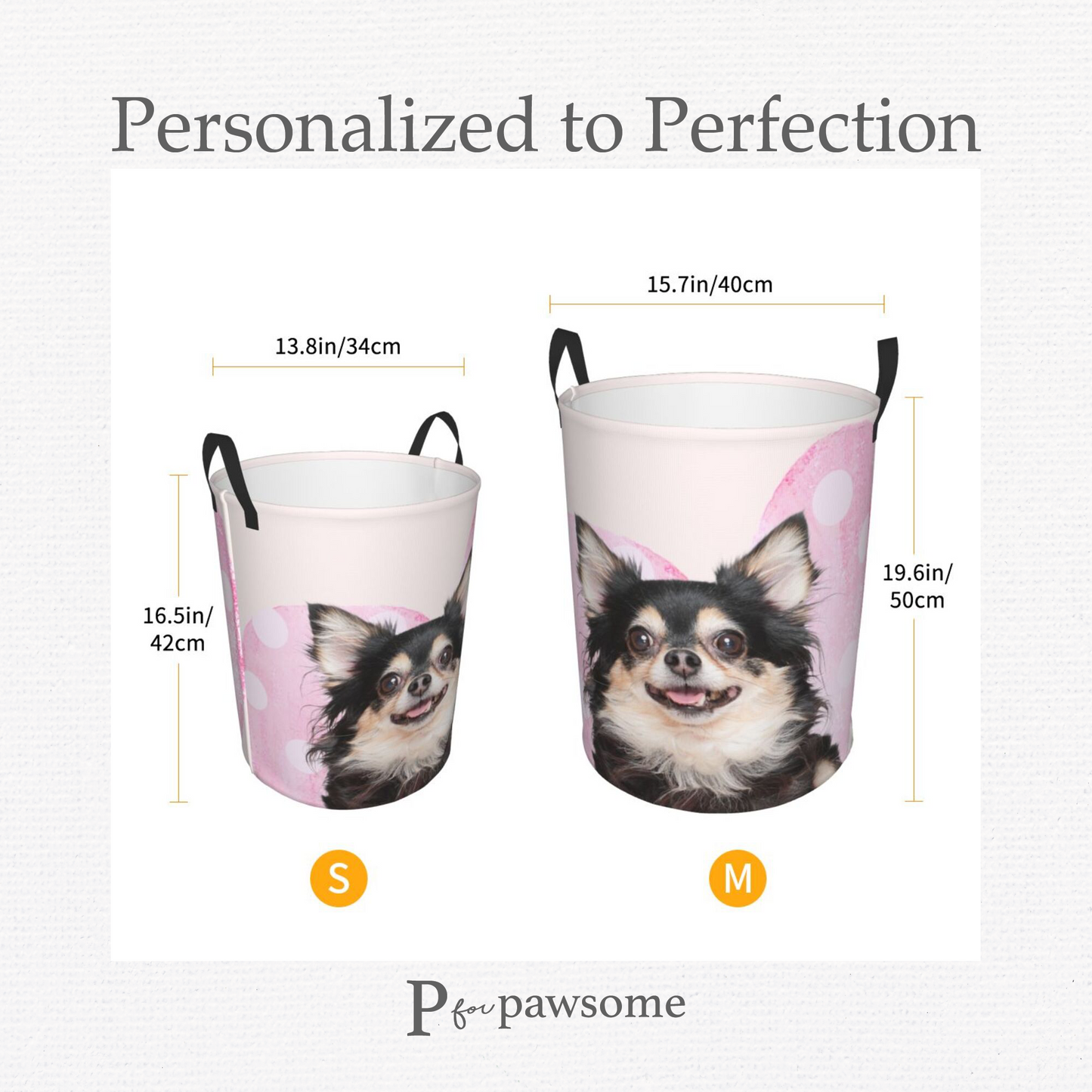 Personalized Laundry Basket | Custom Pet Storage Solution